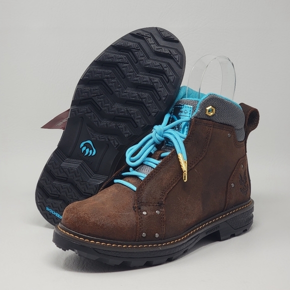 WOLVERINE HALO SPARTAN UNSC LIMITED EDITION BROWN BOOTS MEN\'S SIZE 5M NEW main image 7